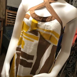 Merona Brand Dress Size 14 softest cotton. Long Dress Linen cotton blend